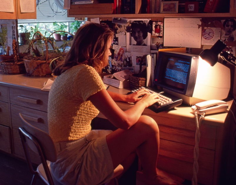This isn’t me but I like to think I have similar vibes when at the computer.